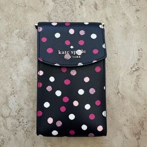 Kate Spade Multicolor Polka Dot Phone Crossbody Bag